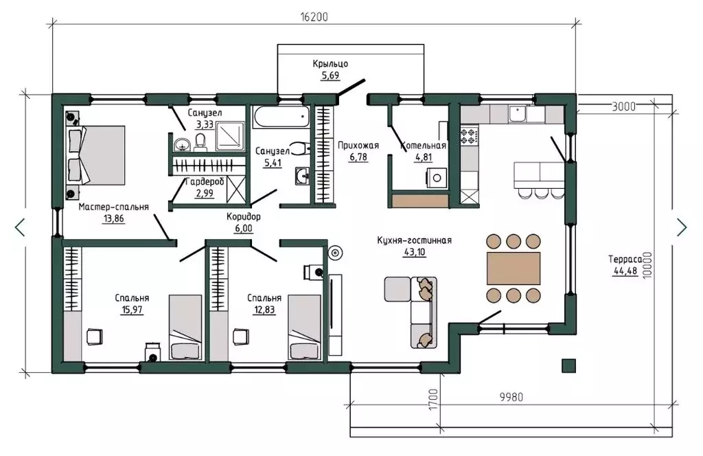 Дом в Свердловская область, Белоярский муниципальный округ, посёлок ... - Фото 2