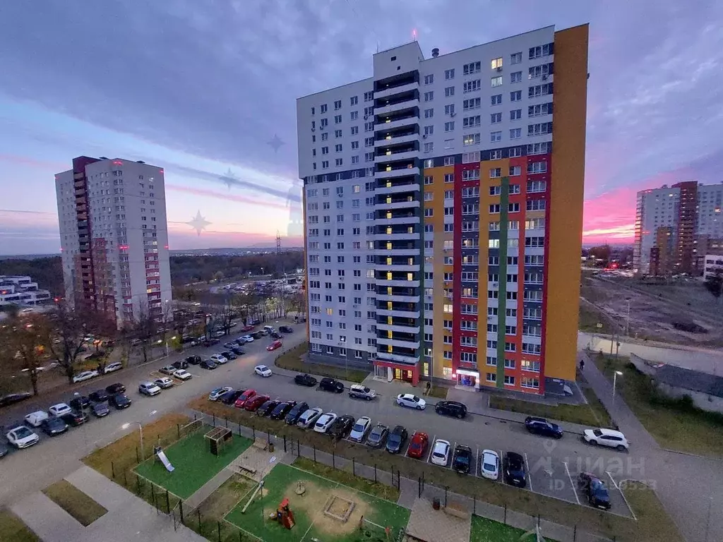 1-к кв. Нижегородская область, Нижний Новгород ул. Цветочная, 12к2 ... - Фото 1