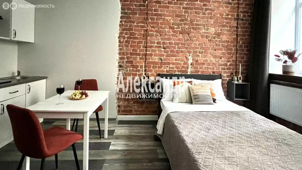 Квартира-студия: Санкт-Петербург, Клинский проспект, 21 (27 м) - Фото 1