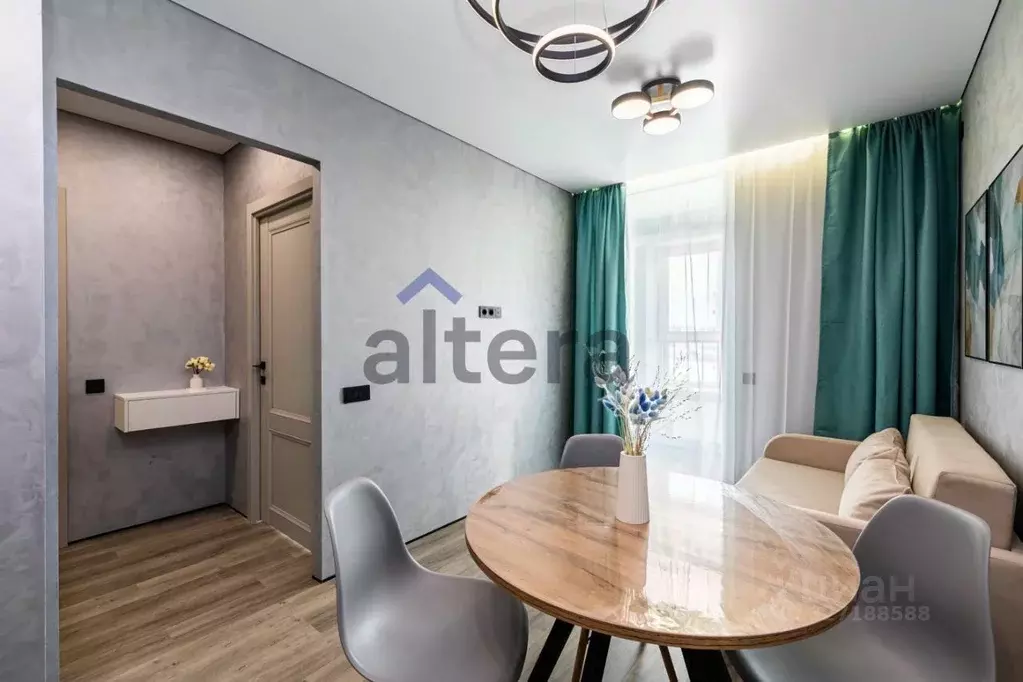 1-к кв. Татарстан, с. Высокая Гора ул. Ирека Миннахметова, 1 (38.0 м) - Фото 1