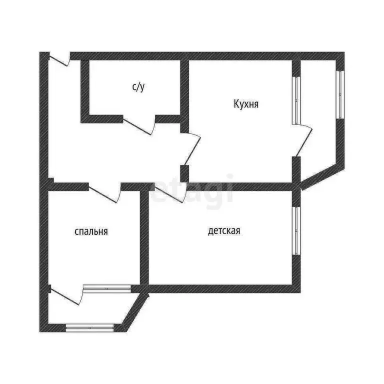 2-комнатная квартира: Краснодар, Круговая улица, 4Вк7 (60 м) - Фото 0