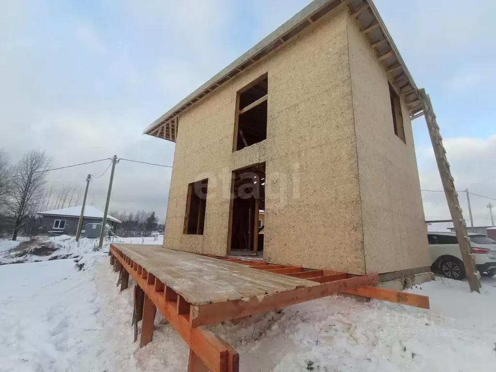 Дом в Коми, Сыктывдинский район Р-176 Вятка, 781-й км (110 м) - Фото 1