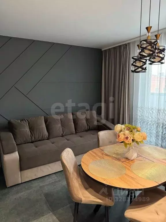 1-к кв. Курганская область, Курган Заозерный жилрайон, 12-й мкр, 26 ... - Фото 1