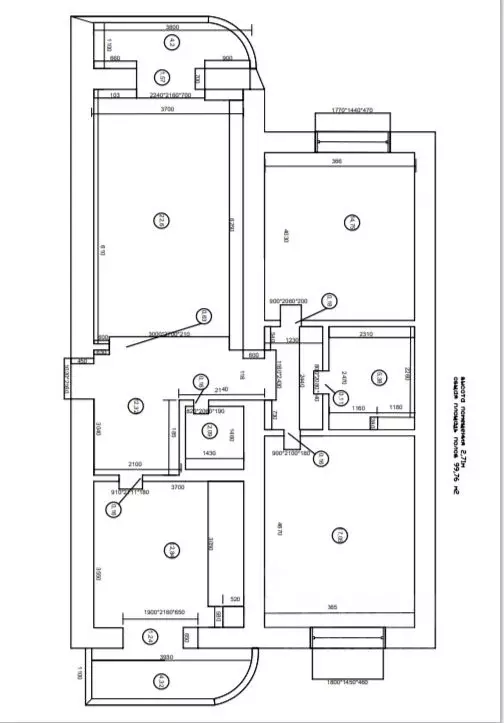 3-к кв. Астраханская область, Астрахань ул. Менжинского, 3 (100.0 м) - Фото 2