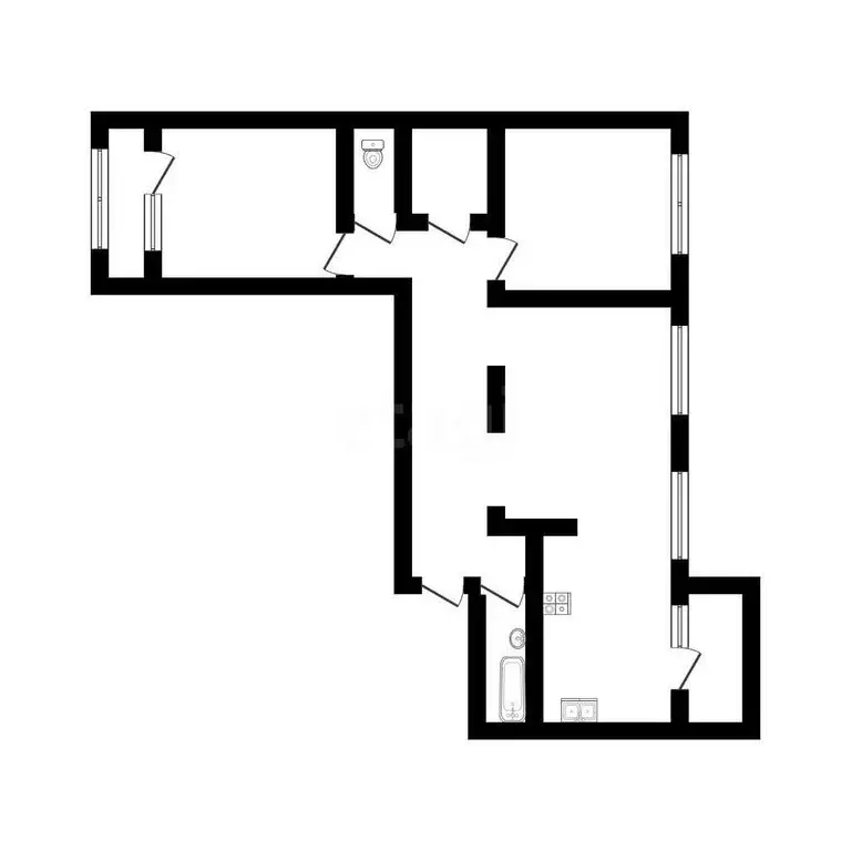 3-комнатная квартира: Оренбург, улица Черепановых, 2А (94.5 м) - Фото 1