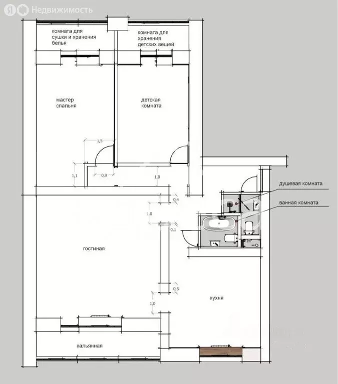 3-комнатная квартира: Самара, улица Советской Армии, 240Б (125 м) - Фото 1