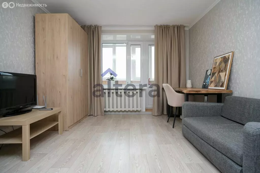 1-комнатная квартира: Казань, улица Вишневского, 55 (37.3 м) - Фото 0