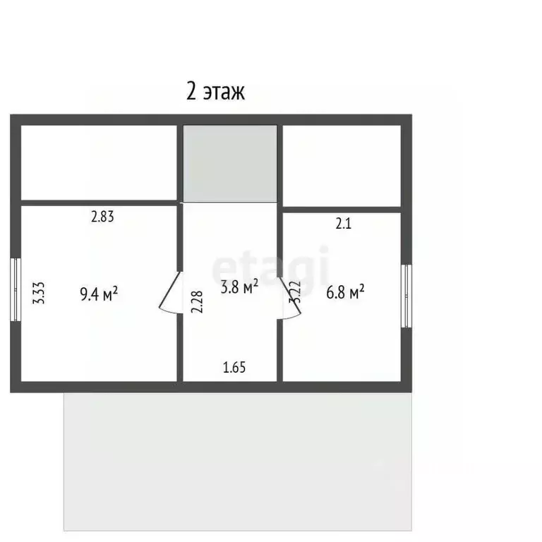 Дом в Вологодская область, Грязовецкий муниципальный округ, д. Большое ... - Фото 2