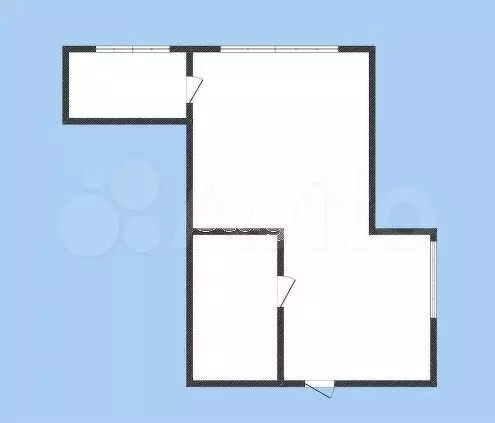 Квартира-студия, 41,4 м, 9/9 эт. - Фото 1