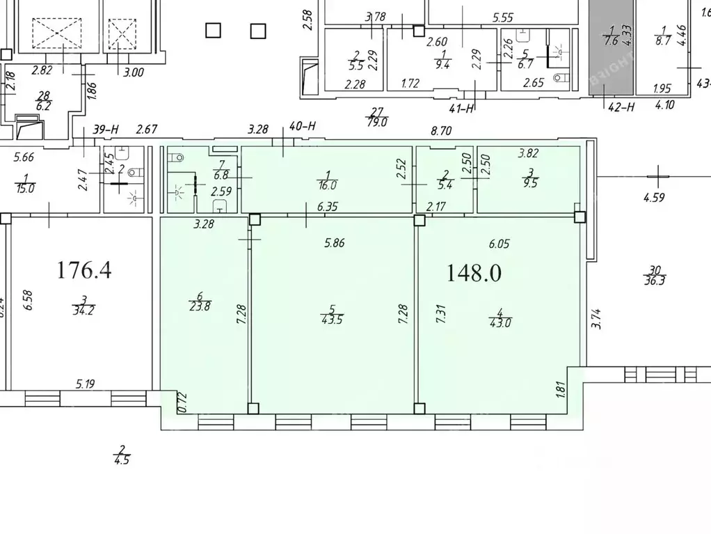 Офис в Санкт-Петербург Невский просп., 68а (148 м) - Фото 1
