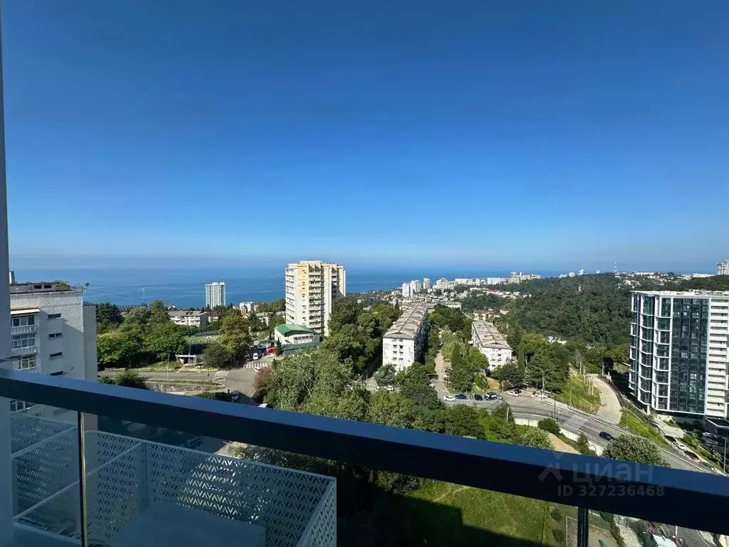 1-к кв. Краснодарский край, Сочи Бытха мкр, ул. Ясногорская, 16/10 ... - Фото 2