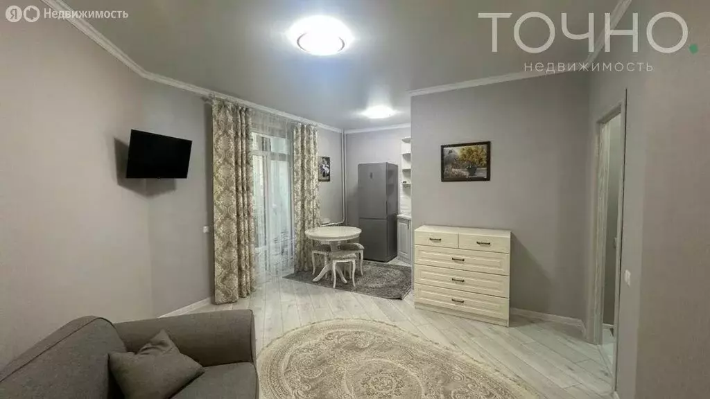 Квартира-студия: село Засечное, Олимпийская улица, 5 (37.2 м) - Фото 1