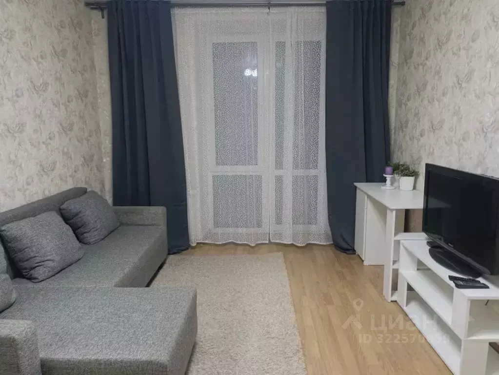 1-к кв. Татарстан, Казань ул. Азата Аббасова, 12 (34.0 м) - Фото 1