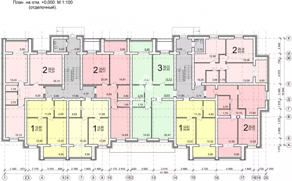 Продаётся 3-к квартира, 88 м - Фото 1