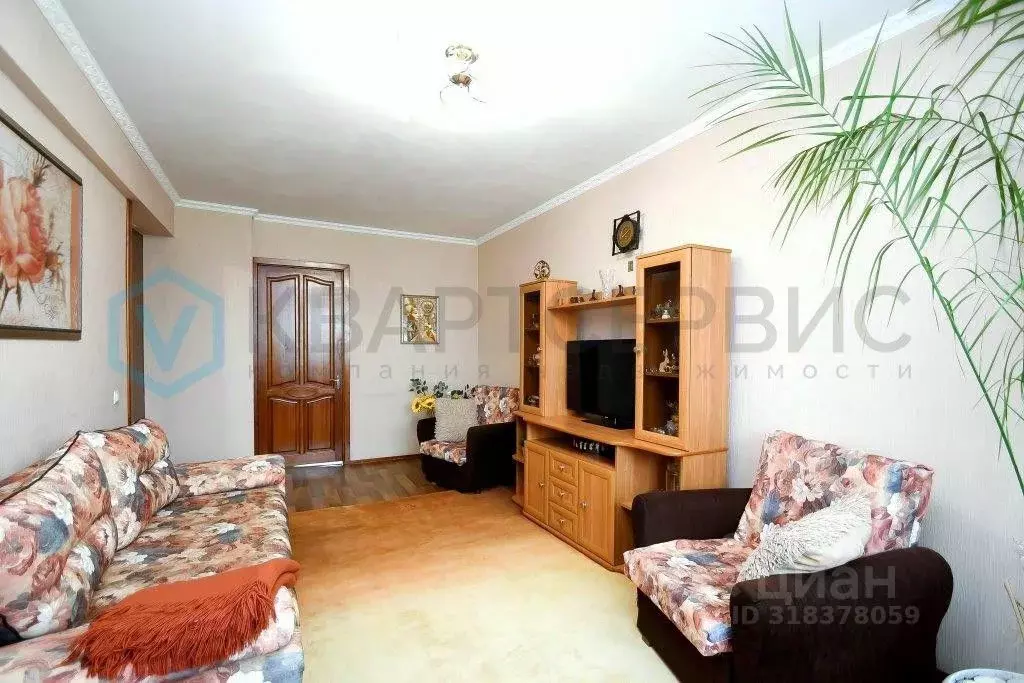 3-к кв. Омская область, Омск Волгоградская ул., 32Б (58.1 м) - Фото 1
