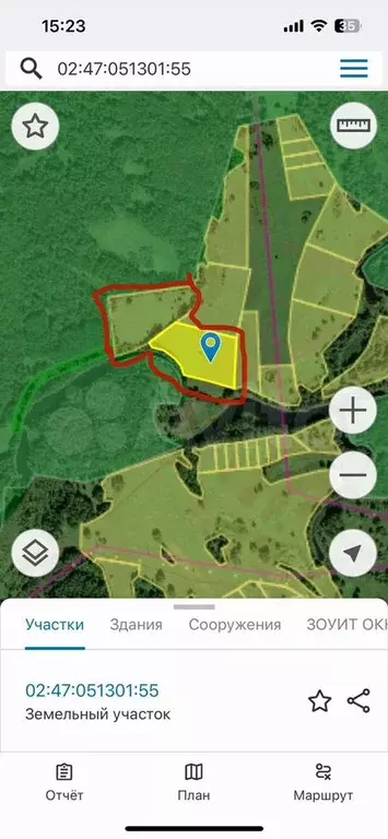 Участок 7,4 га (СНТ, ДНП) - Фото 0