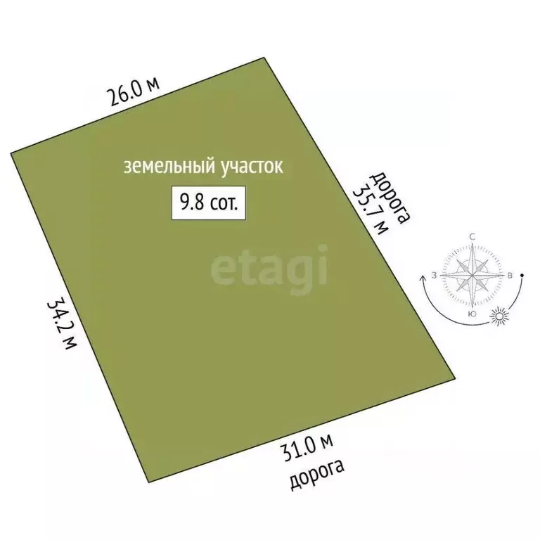 Участок в Пермский край, Пермский муниципальный округ, д. Валевая ул. ... - Фото 1