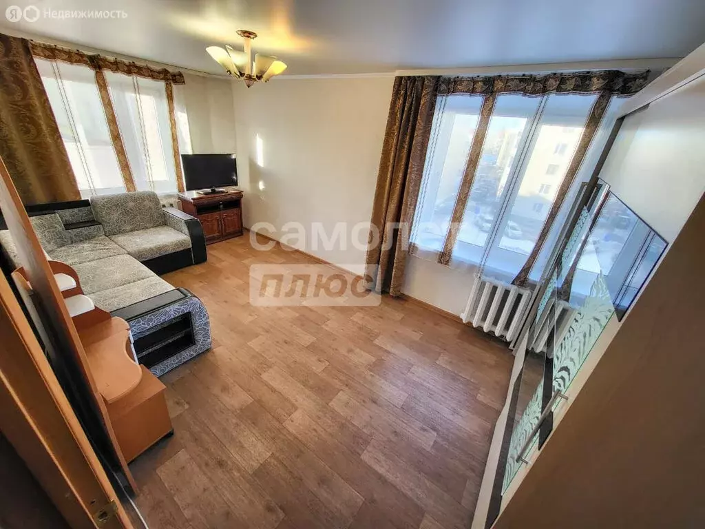 1-комнатная квартира: Петропавловск-Камчатский, улица Ларина, 29 (31.1 ... - Фото 1