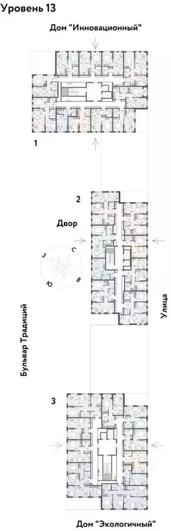 2-к кв. Тюменская область, Тюмень ул. Андрея Кореневского, 3к2 (36.81 ... - Фото 1