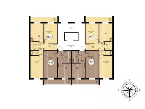 1-к кв. Челябинская область, Челябинский городской округ, пос. ... - Фото 2