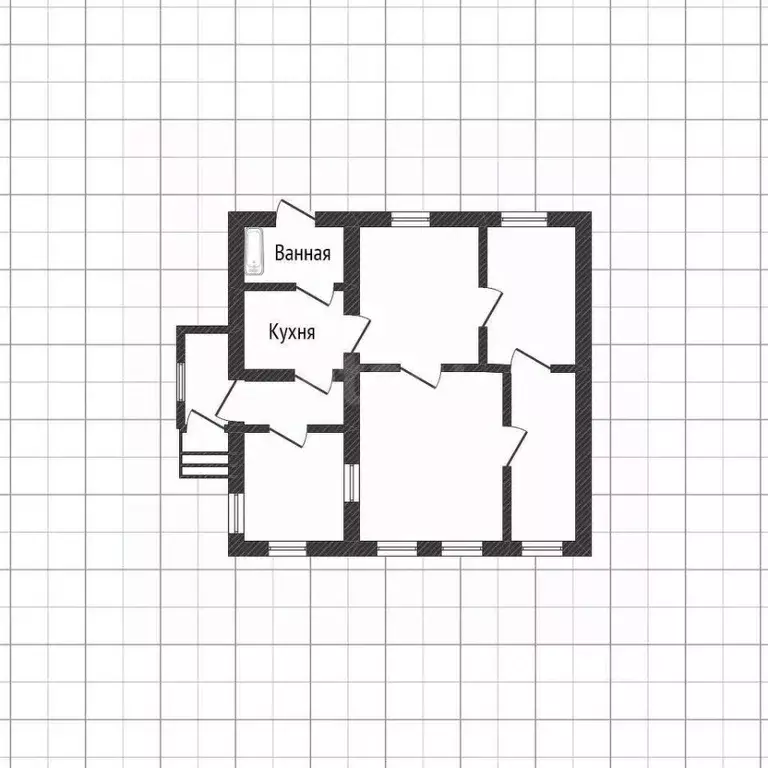 Дом в Белгородская область, Белгород ул. Декабристов, 45 (85 м) - Фото 2