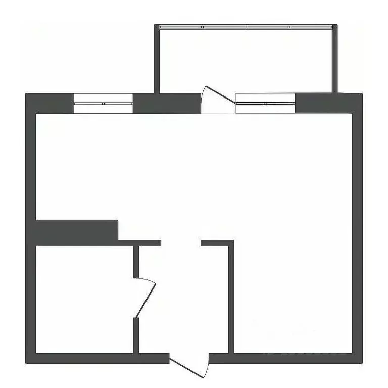 Студия Красноярский край, Красноярск ул. 40 лет Победы, 2И (32.0 м) - Фото 2