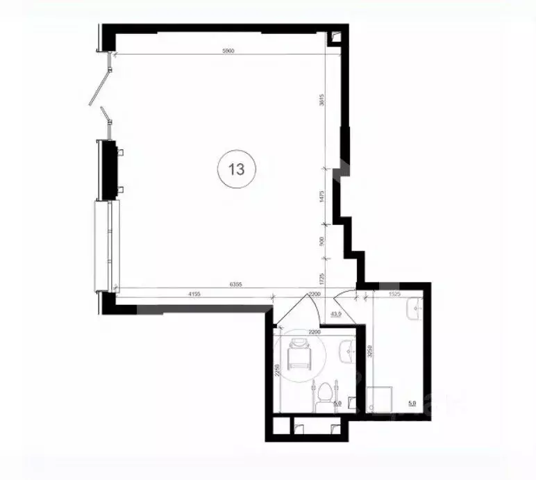 Помещение свободного назначения в Москва Филатов Луг жилой комплекс, ... - Фото 2