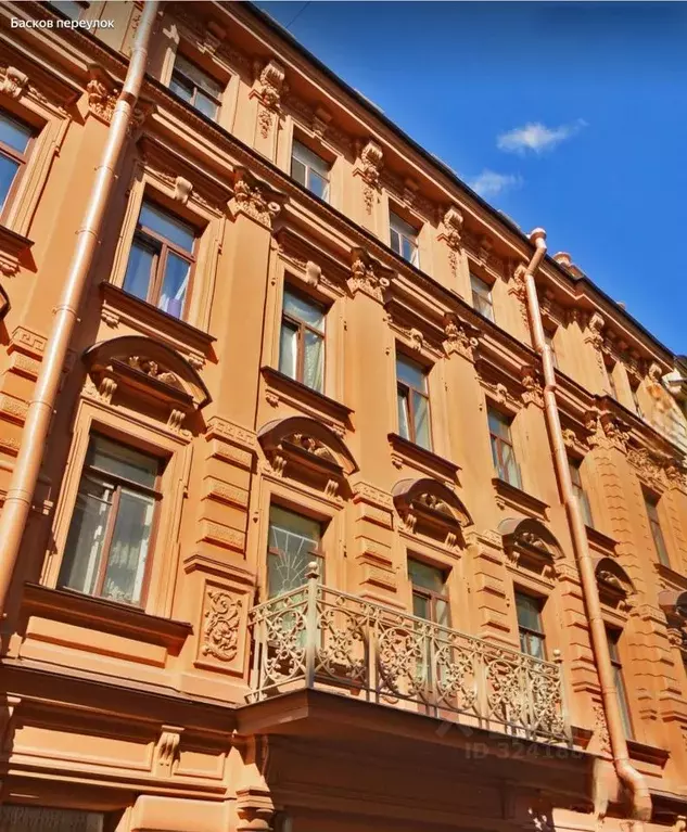 2-к кв. Санкт-Петербург пер. Басков, 24 (83.6 м) - Фото 1