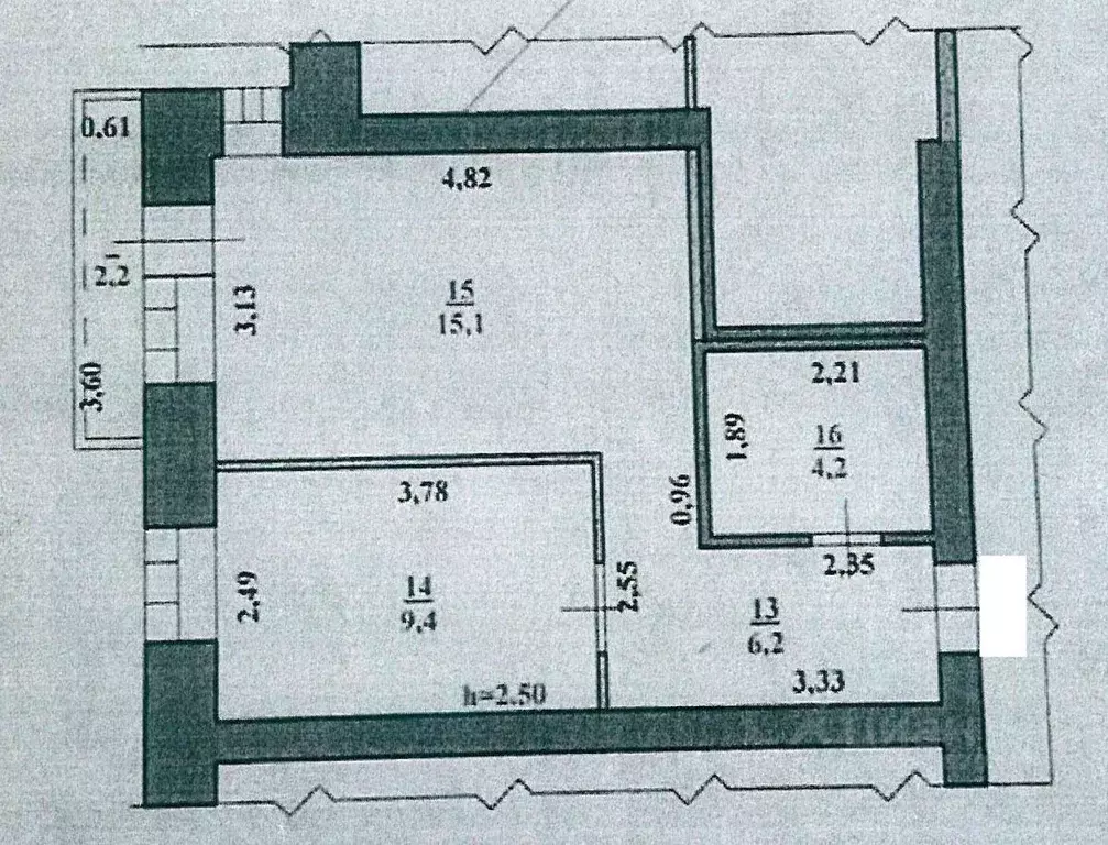 1-к кв. Самарская область, Самара ул. Гагарина, 21 (35.0 м) - Фото 2