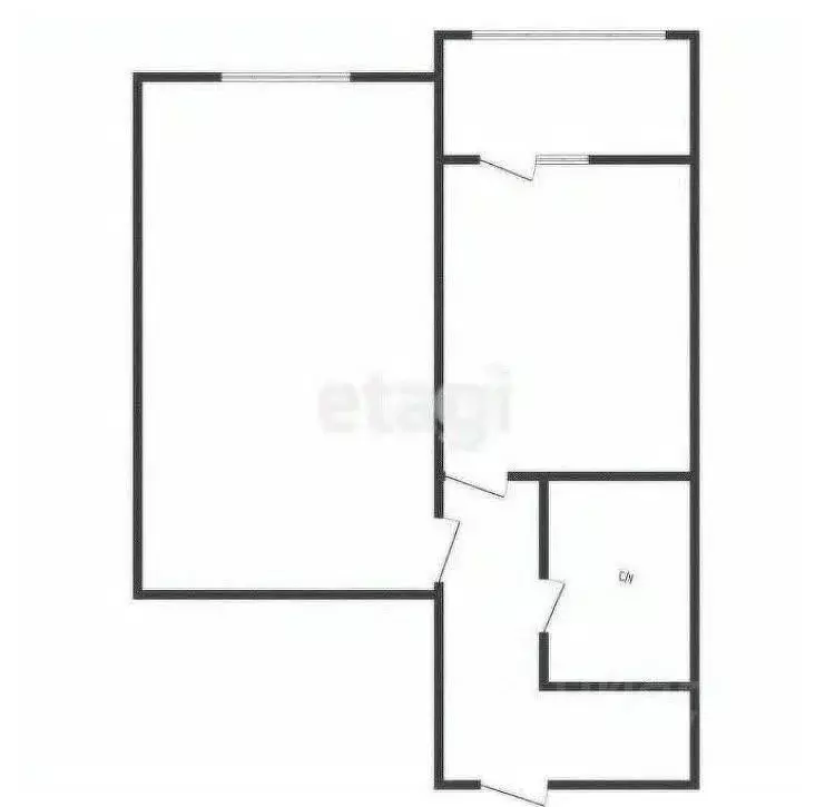 1-к кв. Курская область, Курск ул. Энгельса, 115/5 (35.24 м) - Фото 2