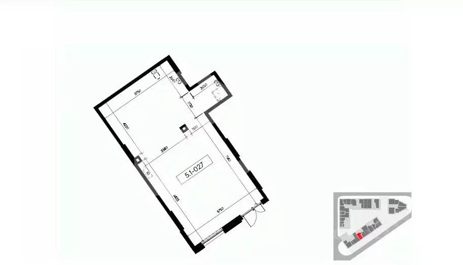 Торговая площадь в Москва Дзен-кварталы жилой комплекс (69 м) - Фото 2