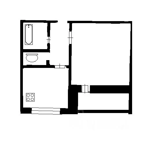 1-к кв. Самарская область, Самара Ново-Садовая ул., 194 (32.0 м) - Фото 2