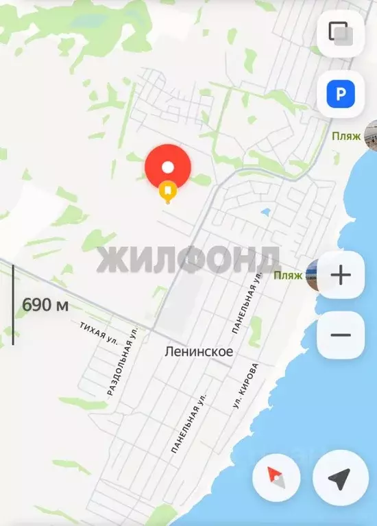 Участок в Новосибирская область, Новосибирский район, Морской ... - Фото 2