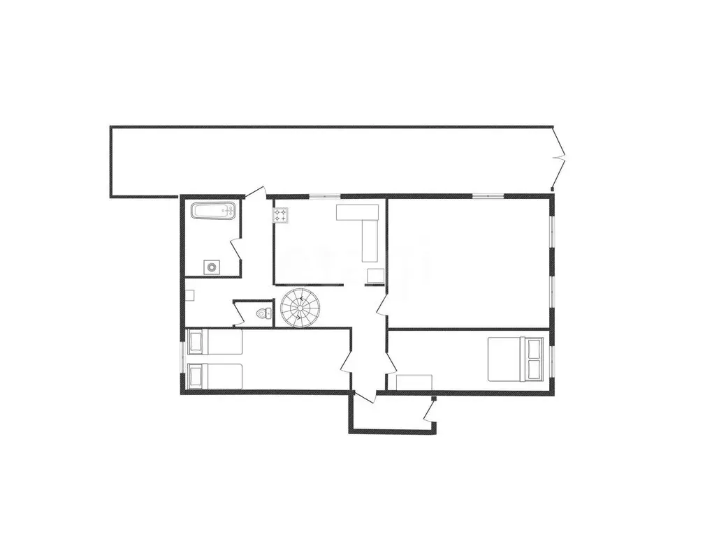 Дом в Вышний Волочёк, Московская улица (227 м) - Фото 1