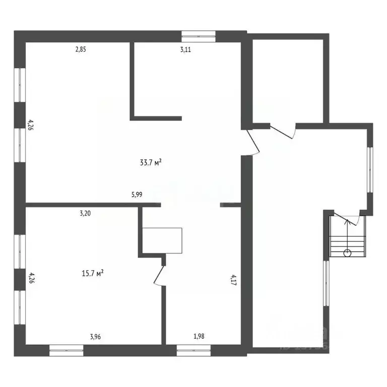 Дом в Амурская область, с. Ивановка ул. Партизанская, 94 (50 м) - Фото 2