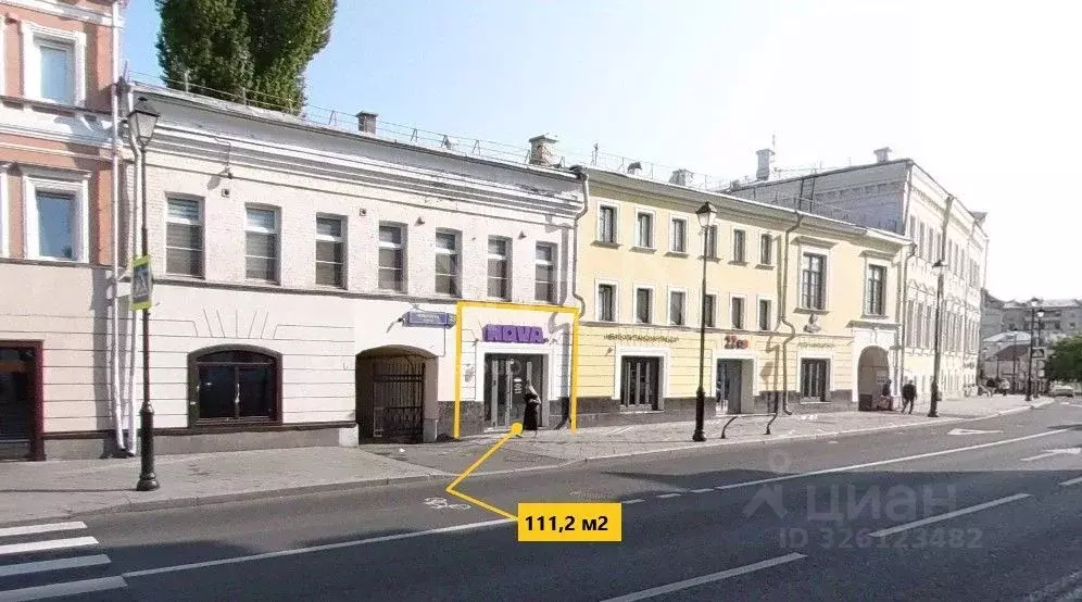Помещение свободного назначения в Москва ул. Покровка, 25С1 (111 м) - Фото 1