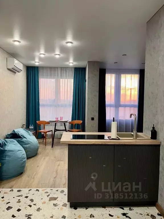 Студия Краснодарский край, Краснодар ул. Наставников, 10 (30.0 м) - Фото 1
