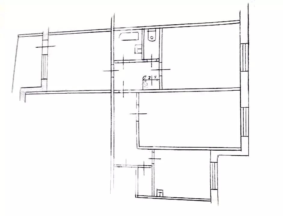 Продаётся 3-к квартира, 65.5 м - Фото 1