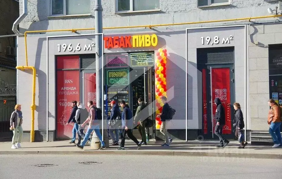 Торговая площадь в Москва ул. Грузинский Вал, 28/45 (20 м) - Фото 0