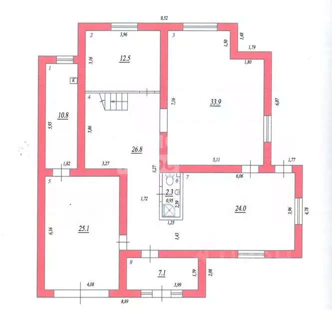 Коттедж в Самарская область, Самара Чапаевская ул. (236 м) - Фото 2