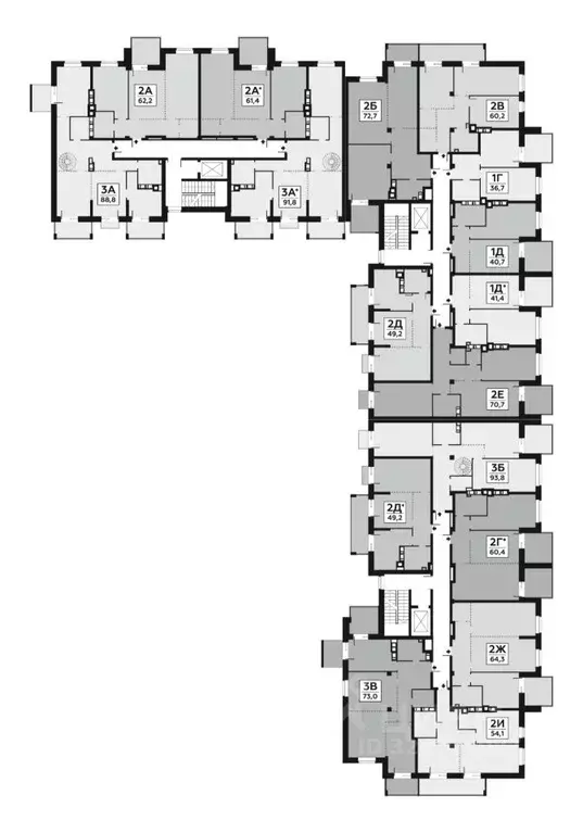 2-к кв. Волгоградская область, Волгоград пос. Ангарский, ул. ... - Фото 2