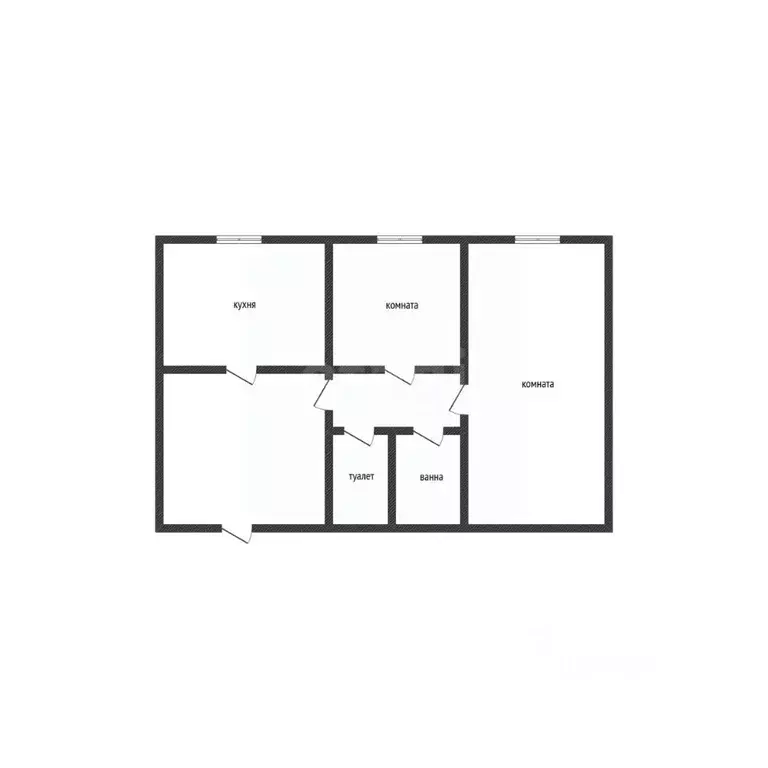 2-к кв. Тверская область, Тверь ул. Коробкова, 16 (50.0 м) - Фото 2