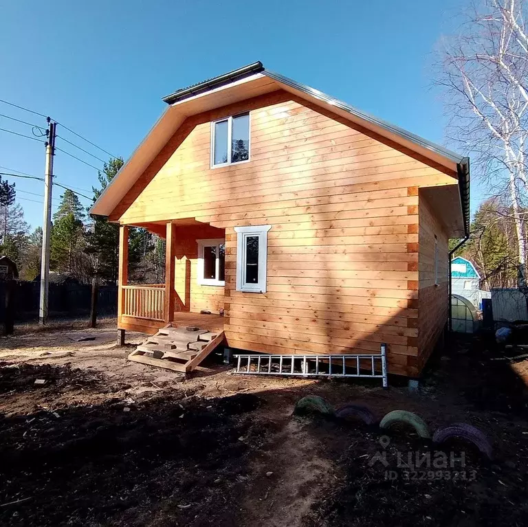 Дом в Иркутская область, Иркутский муниципальный округ, Обувщик СНТ  ... - Фото 1