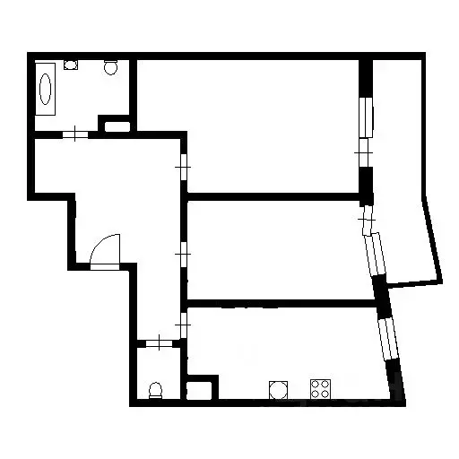 2-к кв. Санкт-Петербург просп. Обуховской обороны, 110К1 (63.0 м) - Фото 2