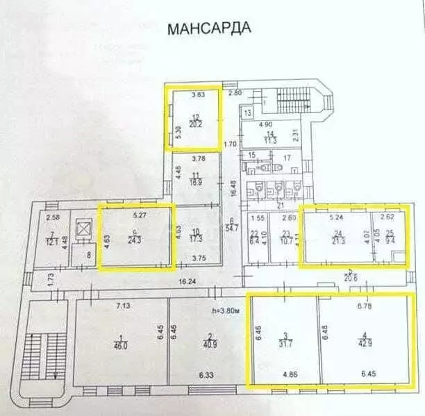 Офис класса  B  - Новый Арбат - Фото 0