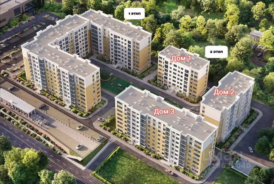 1-к кв. Крым, Феодосия ш. Симферопольское, 48 (32.9 м) - Фото 1