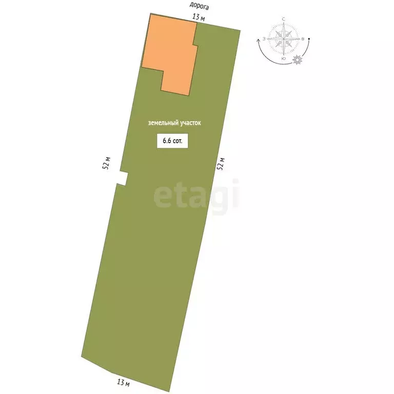 Дом в Миасс, Лесопильная улица (56.9 м) - Фото 1