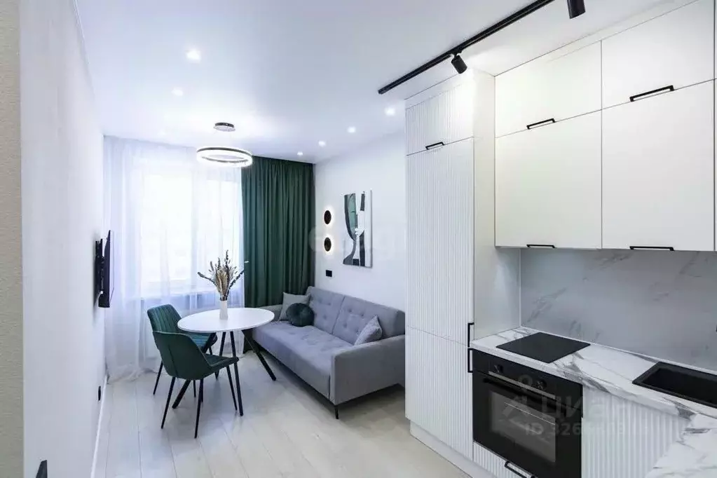 1-к кв. Тюменская область, Тюмень ул. Республики, 204к11 (32.4 м) - Фото 1