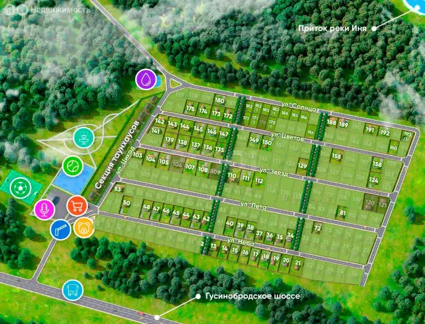 Участок в Плотниковский сельсовет, коттеджный посёлок Июль, улица Лета ... - Фото 2