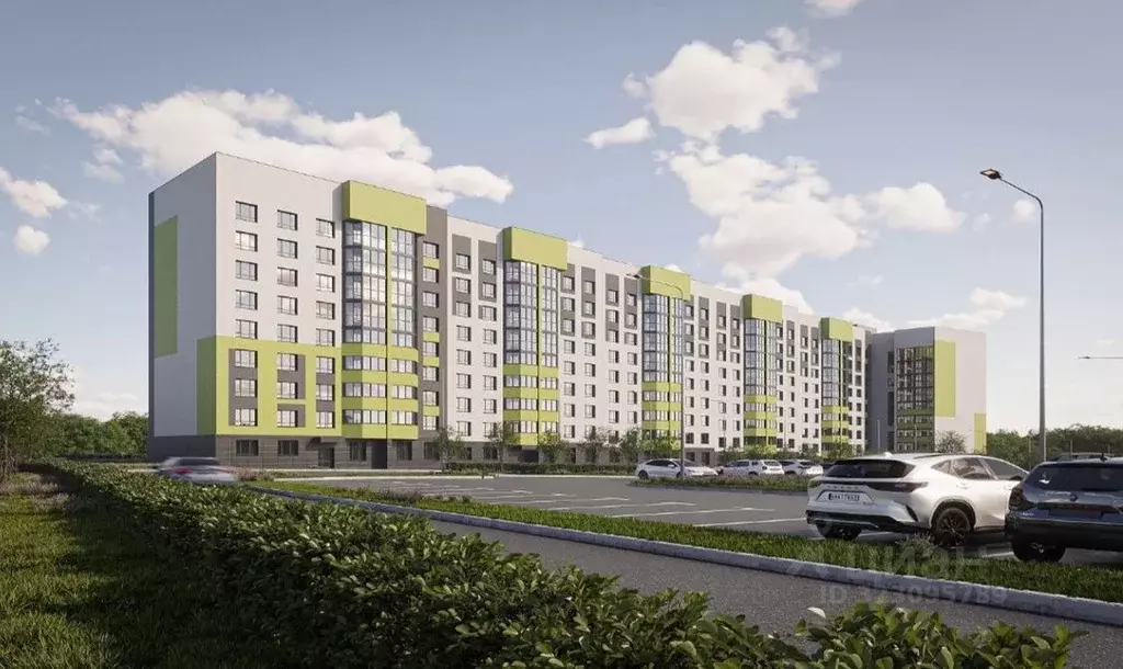 3-к кв. Тамбовская область, Тамбов ул. Имени Павла Строганова, 9Е ... - Фото 2